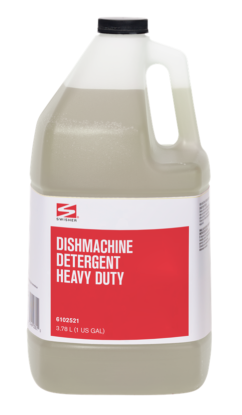 Swisher Dishmachine Detergent Heavy Duty 1Gal