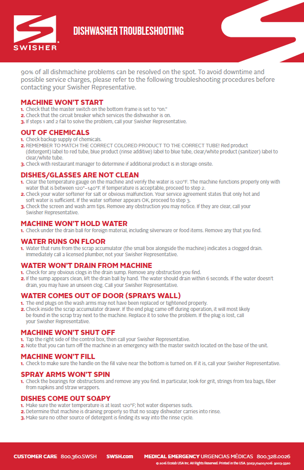 Swisher Plastic Rinse Additive