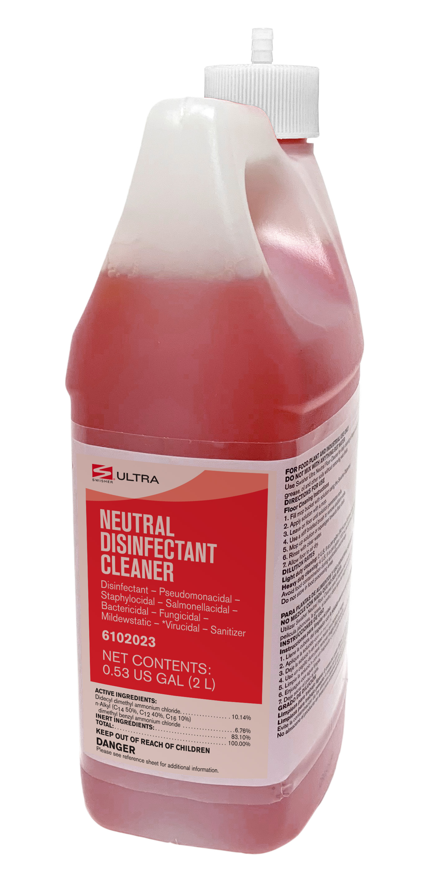 Swisher Neutral Disinfectant Cleaner