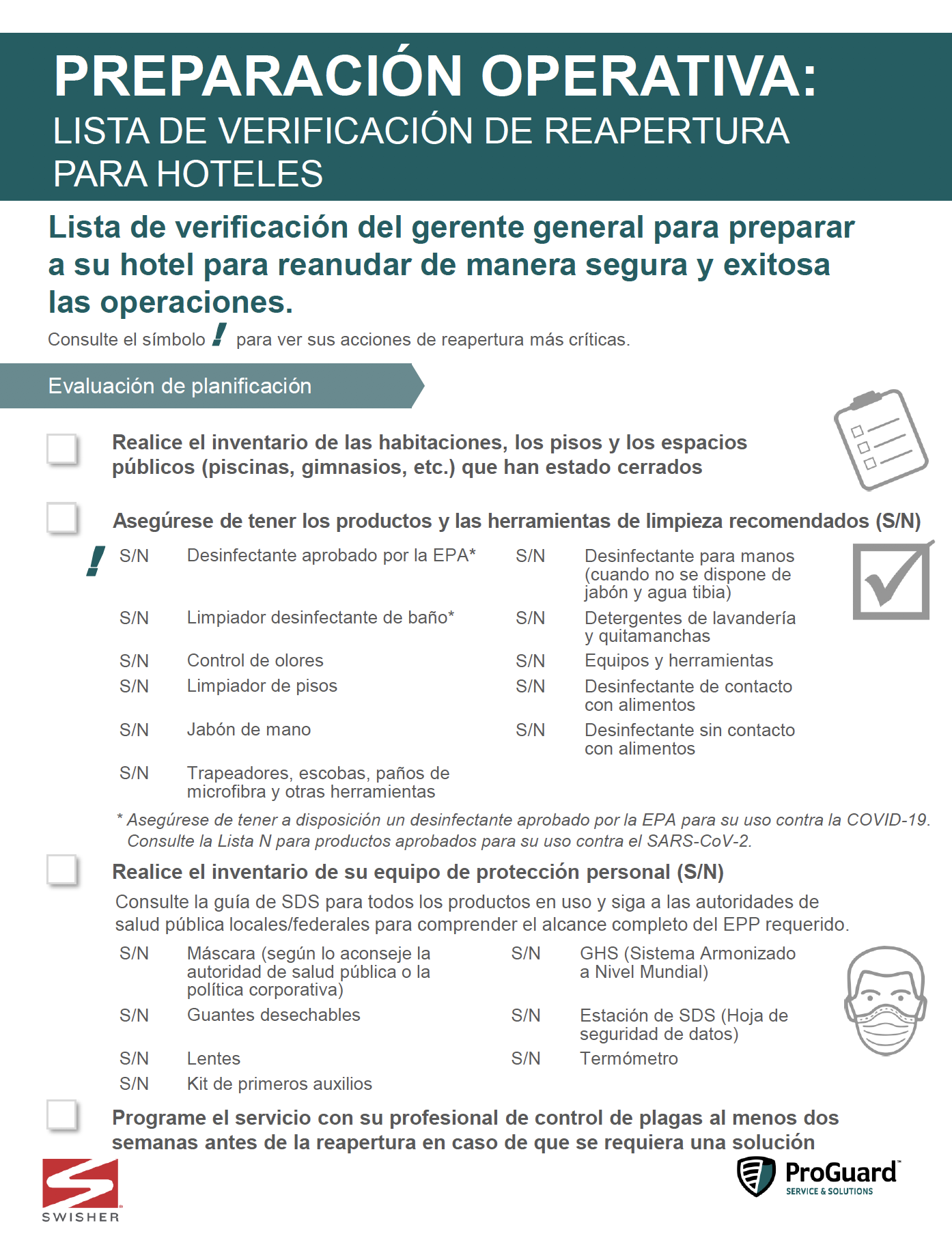 Operational Readiness: Manager Checklist