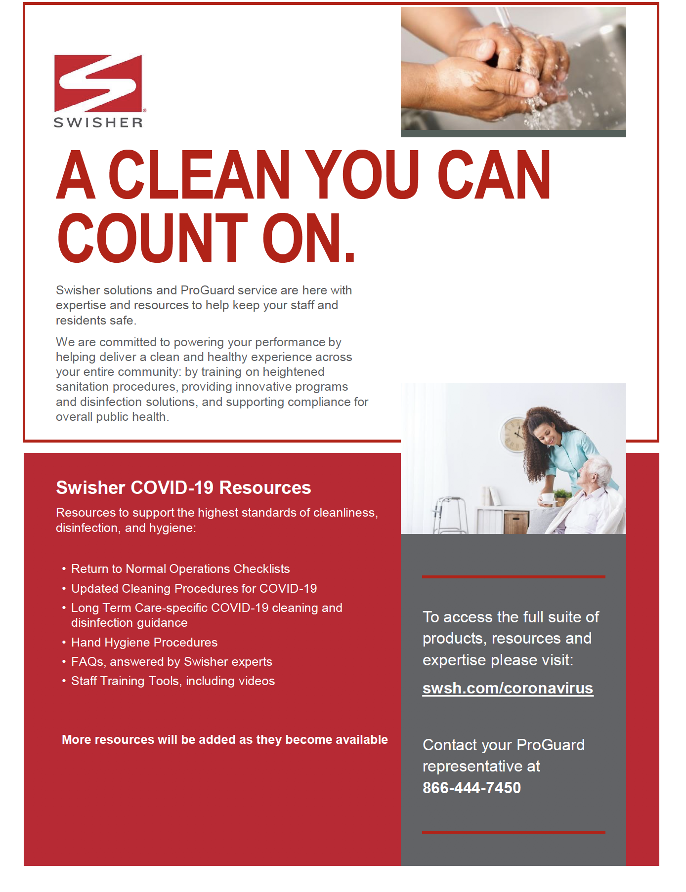 Swisher COVID-19 Resource Library