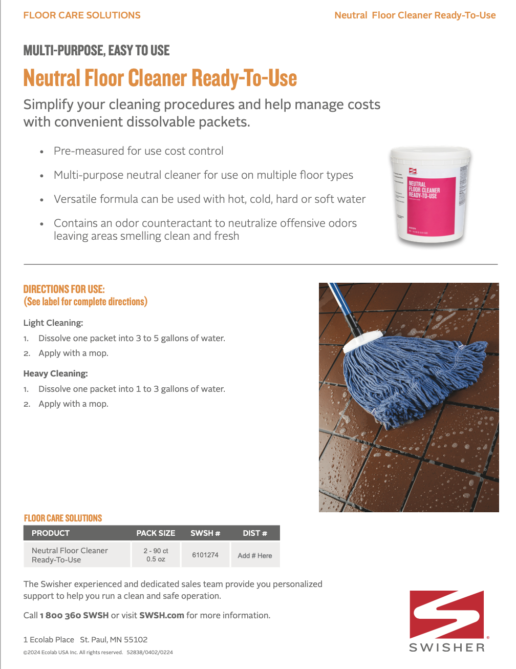 Swisher Glass Cleaner